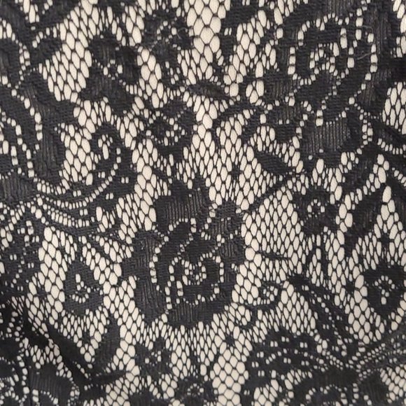 Sweet Storm Black and Beige Dress - Picture 6 of 9